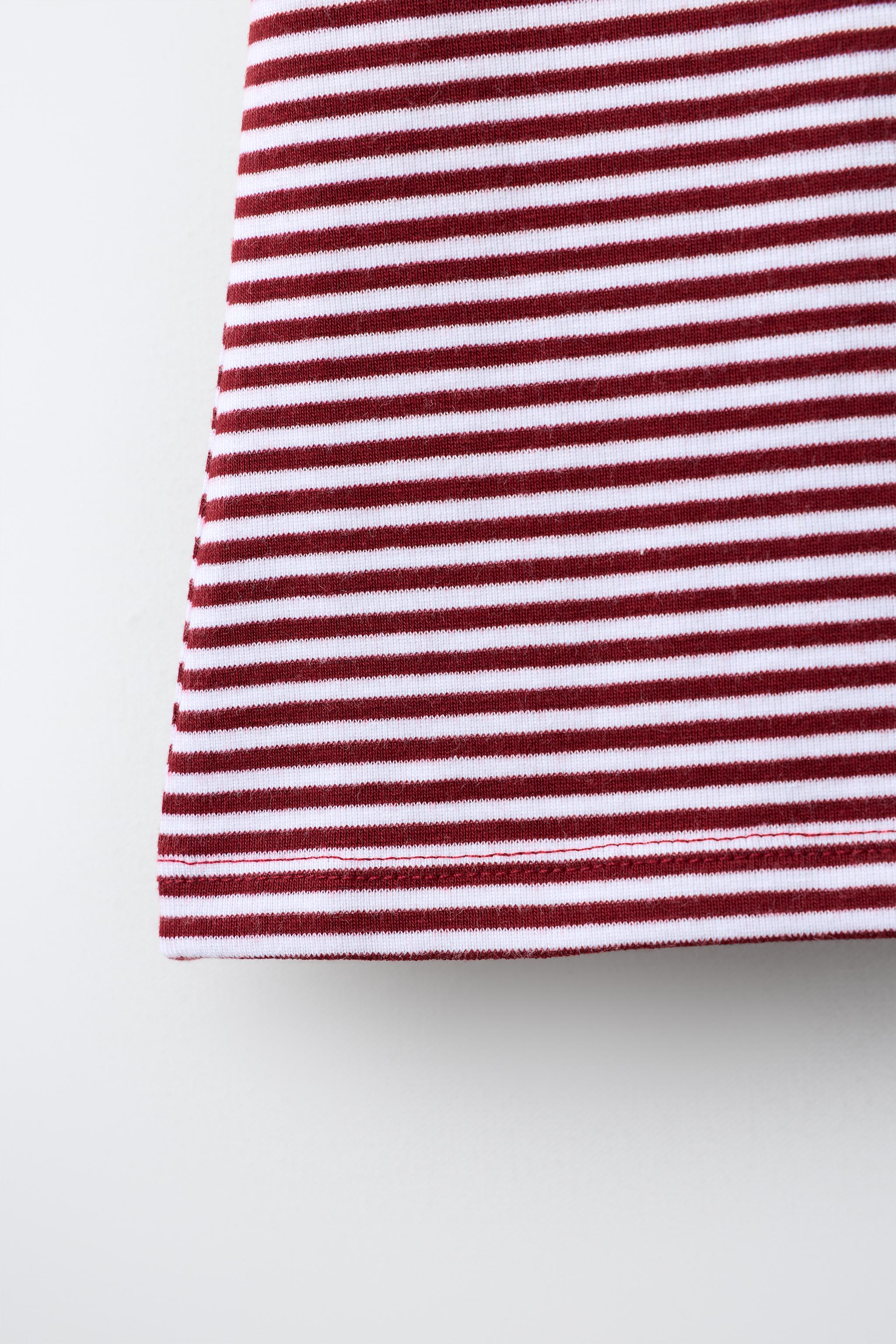 COTTON-MODAL STRIPED T-SHIRT